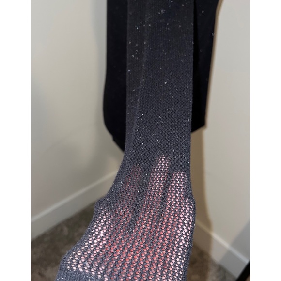 Rock & Republic Black Sparkle Long Sleeve Top - Picture 8 of 9